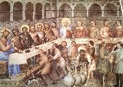 GIUSTO de  Menabuoi Marriage at Cana oil